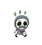 SkullGnome the Cute Grim Reaper（個別スタンプ：17）