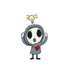 SkullGnome the Cute Grim Reaper（個別スタンプ：21）