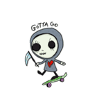 SkullGnome the Cute Grim Reaper（個別スタンプ：28）