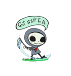 SkullGnome the Cute Grim Reaper（個別スタンプ：32）