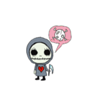 SkullGnome the Cute Grim Reaper（個別スタンプ：36）