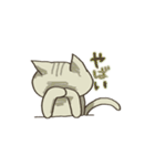 語彙力のないねこ（個別スタンプ：5）