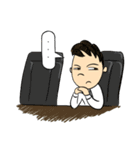 Don't rely on me！ I'm a fresh salaryman！（個別スタンプ：1）