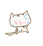 かおにかいてあるねこ（個別スタンプ：11）