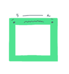 図形な仲間たち（個別スタンプ：15）