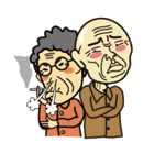 おじいさんとおばあさん（個別スタンプ：40）