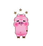 Pink Pig Lady（個別スタンプ：14）