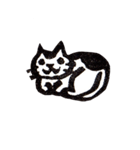 cat stamp cute rustic.（個別スタンプ：13）