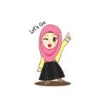 Maryam Sweetie Hijab（個別スタンプ：2）