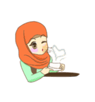 Maryam Sweetie Hijab（個別スタンプ：11）