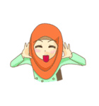 Maryam Sweetie Hijab（個別スタンプ：14）