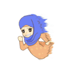 Maryam Sweetie Hijab（個別スタンプ：18）