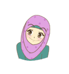 Maryam Sweetie Hijab（個別スタンプ：38）