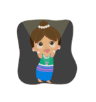 Little Girl From Far Side of the Hill（個別スタンプ：22）