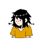 顔文字系女子（個別スタンプ：3）