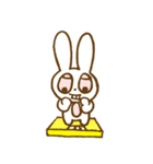 Miss rabbit 's world（個別スタンプ：24）