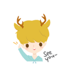 Deer Boy ＆ friends（個別スタンプ：2）