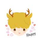 Deer Boy ＆ friends（個別スタンプ：5）