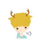 Deer Boy ＆ friends（個別スタンプ：7）