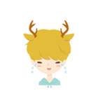 Deer Boy ＆ friends（個別スタンプ：8）