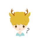 Deer Boy ＆ friends（個別スタンプ：10）