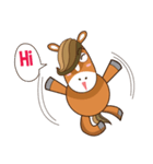 Brown Horse（個別スタンプ：3）