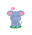 Fah-Sai : Smile elephant（個別スタンプ：1）