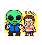 宇宙人サンダーくん（個別スタンプ：24）