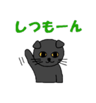 黒猫のぽっくん 2（個別スタンプ：17）