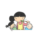 Stickers for typical stay-at-home mom（個別スタンプ：6）