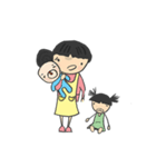 Stickers for typical stay-at-home mom（個別スタンプ：7）