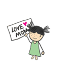 Stickers for typical stay-at-home mom（個別スタンプ：13）