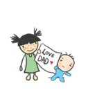 Stickers for typical stay-at-home mom（個別スタンプ：14）