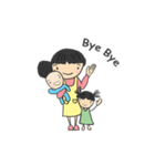 Stickers for typical stay-at-home mom（個別スタンプ：15）