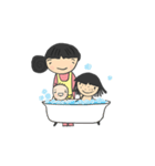 Stickers for typical stay-at-home mom（個別スタンプ：18）