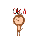 Sarunosuke(monkey)（個別スタンプ：7）