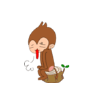 Sarunosuke(monkey)（個別スタンプ：37）