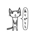 きょとんねこ（個別スタンプ：5）