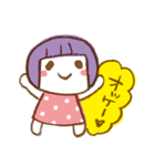 Doodled girls vol.2 日本語版（個別スタンプ：31）