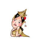 Samornsri: Thai traditional dress1 (Eng)（個別スタンプ：29）