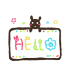 Animals' Whiteboard（個別スタンプ：1）