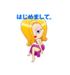 Sexy Jenny : My feeling (Japan version)（個別スタンプ：11）