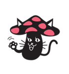 キノコ猫（個別スタンプ：1）