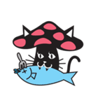 キノコ猫（個別スタンプ：2）