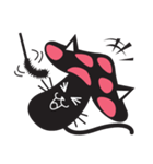 キノコ猫（個別スタンプ：4）