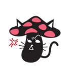 キノコ猫（個別スタンプ：5）