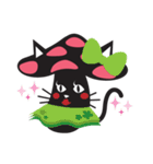 キノコ猫（個別スタンプ：15）