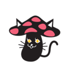 キノコ猫（個別スタンプ：16）