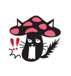 キノコ猫（個別スタンプ：18）