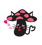 キノコ猫（個別スタンプ：20）